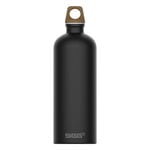 Drinking bottles, SIGG Traveller Myplanet drinking bottle, 1 L, black, Black