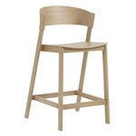 Cover counter stool, 65 cm, oak