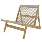 Armchairs & lounge chairs, MR01 Initial chair, oiled oak, Natural