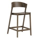 Bar stools & chairs, Cover counter stool, 65 cm, stained dark  brown, Brown