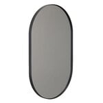 Specchi da parete, Specchio Unu 4138, 50 x 80 cm, nero, Nero