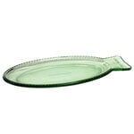 Serveware, Fish & Fish serving dish, 35 x 16 cm, green, Green