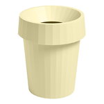 Shade Bin, soft yellow