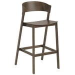 Bar stools & chairs, Cover bar stool, 75 cm, stained dark brown, Brown