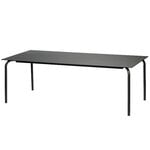 August dining table, 220 x 100 cm, black