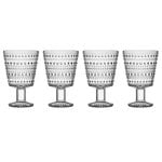 Bicchieri da acqua, Bicchiere Kastehelmi 26 cl, 4 pz, trasparente, Trasparente