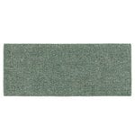 Normann Copenhagen Flick matto, 80 x 200 cm, luonnonvalkoinen - tummanvihreä