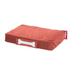 Fatboy Doggielounge Velvet Recycled dog bed, small, rhubarb