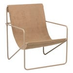 Desert lounge chair, cashmere - solid Desert lounge chair, cashmere - solid