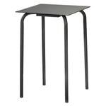 Patio tables, August bar table, 65 x 65 cm, black, Black