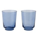 Tumblers, Raise glass, set of 2, 30 cl, indigo, Blue