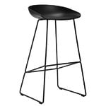 Bar stools & chairs, About A Stool AAS38, black, Black