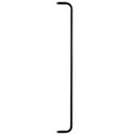 String metal rod, 71 cm, black