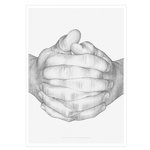Folded Hands juliste 30 x 40 cm Folded Hands juliste 30 x 40 cm