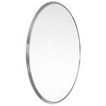 Miroirs muraux, Miroir Sillon SH6 96 cm, chromé, Argent