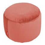 Poufs & ottomans, Point Velvet Recycled pouf, rhubarb, Red