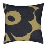 Unikko cushion cover 50 x 50 cm, olive - navy Unikko cushion cover 50 x 50 cm, olive - navy