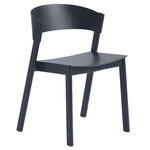 Dining chairs, Cover side chair, midnight blue, Blue