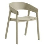 Dining chairs, Cover armchair, dark beige, Beige