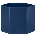 Hexagon pot XL, blue Hexagon pot XL, blue