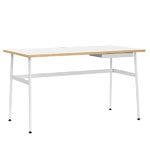 Tables de bureau, Bureau Journal, blanc, Blanc