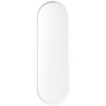 Norm wall mirror, oval, white