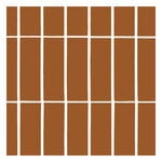 Havi Marimekko Tiiliskivi serviette en papier, 20 pcs, marron