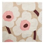 Havi Marimekko Unikko paper napkin, 20 pcs, beige - rose