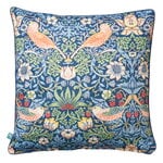 William Morris Strawberry Thief fodera per cuscino, 45 x 45 cm, blu