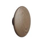 Dots Wood coat hook, stained dark brown