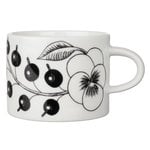 Cups & mugs, Paratiisi cup 0,28 L, black, Black & white
