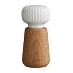 Salt & pepper, Hammershøi grinder, 13 cm, white, Natural