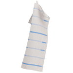 Hand towels & washcloths, Linnea hand towel, linen - blue, Beige