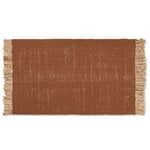 ferm LIVING Block mat, 80 x 50 cm, brick - natural