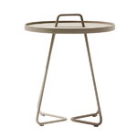 On-the-move table, small, taupe