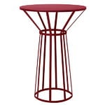 Side & end tables, Hollo table, burgundy, Red