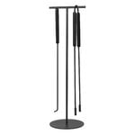 Ashi fireside set, 3 pcs, black oak - black