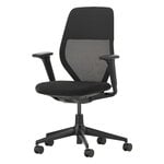 Office chairs, ACX Light task chair, deep black - nero, Black