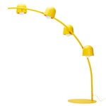 Big Lebow floor lamp, banana yellow
