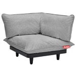 Outdoor lounge chairs, Paletti corner seat, rock grey, Gray