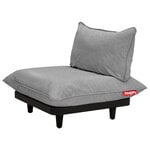 Outdoor lounge chairs, Paletti seat, rock grey, Gray