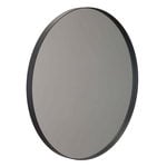Wandspiegel, Spiegel Unu 4130, 60 cm, schwarz, Schwarz