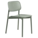 Chaises de salle à manger, Chaise Soft Edge 60, vert poussiéreux, Vert
