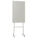 Anslagstavlor & whiteboards, Mono Silk Mobile glastavla, 70,7 x 196 cm, ljusgrå, Grå