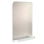 Specchi da parete, Specchio da parete TB600, 80 x 60 cm, bianco, Bianco