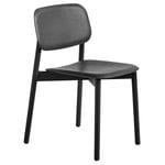 Ruokapöydän tuolit, Soft Edge 60 tuoli, musta tammi, Musta