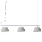 Pendant lamps, Ambit Rail lamp, grey, Gray