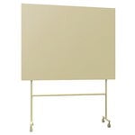 Pinnwände und Whiteboards, Mono Silk Mobile Glastafel, 150,7 x 196 cm, Gelb, Gelb