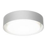 Plaff-On 50 ceiling lamp, silver grey Plaff-On 50 ceiling lamp, silver grey