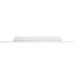 Wall shelves, Jet shelf, 160 cm, white, White